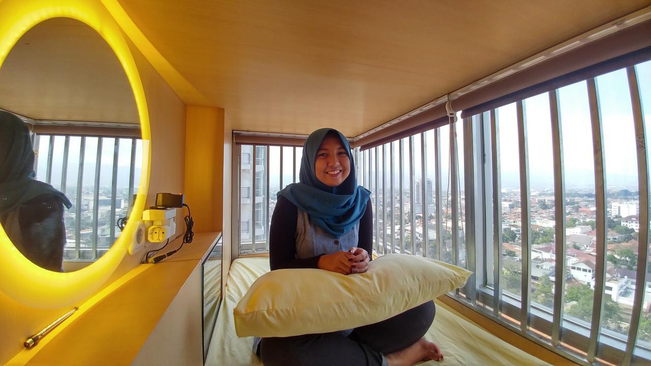 Inap At Capsule Hostel Bandung Exterior foto
